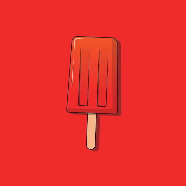 Ice pop vector illustration