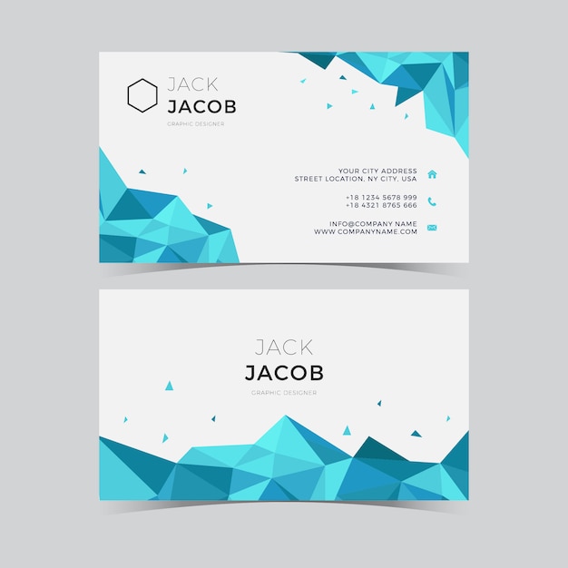 Ice Triangle Business Card