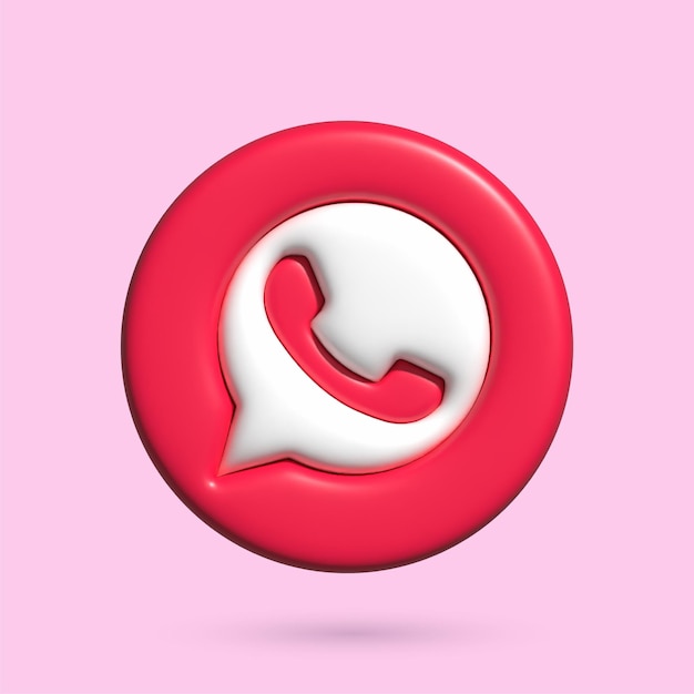 Icon 3D Whatsapp