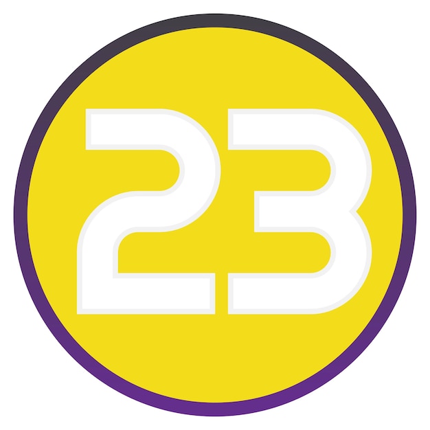 Icon Button 23 Lakers