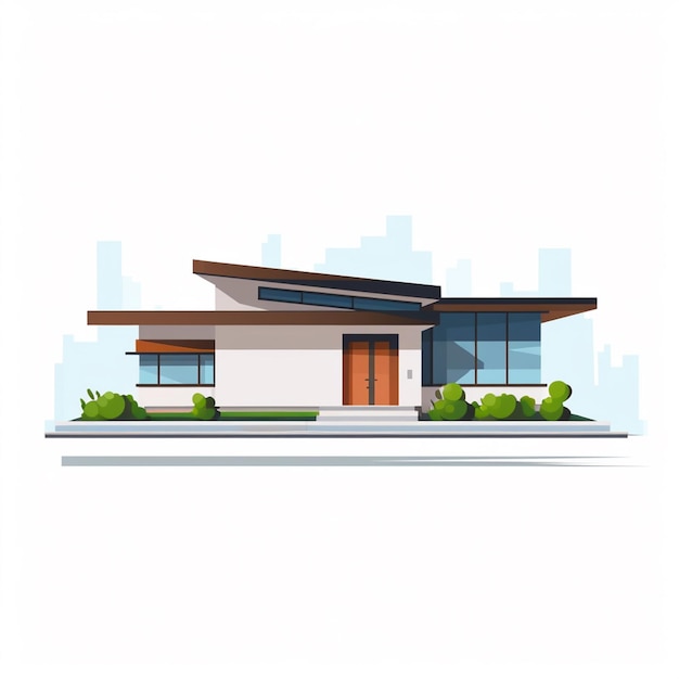 icon vector house home estate illustration building architecture residential property symb