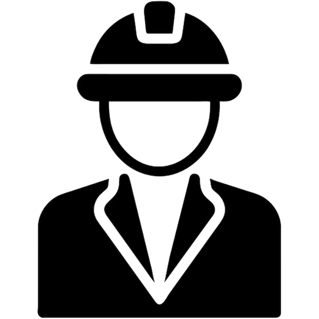 icon working man pictogram