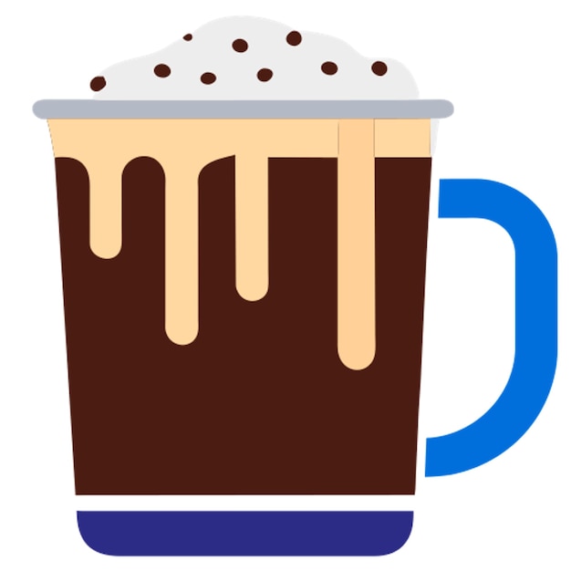 icy hot chocolate icon