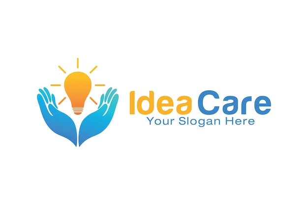 Idea Care logo design template