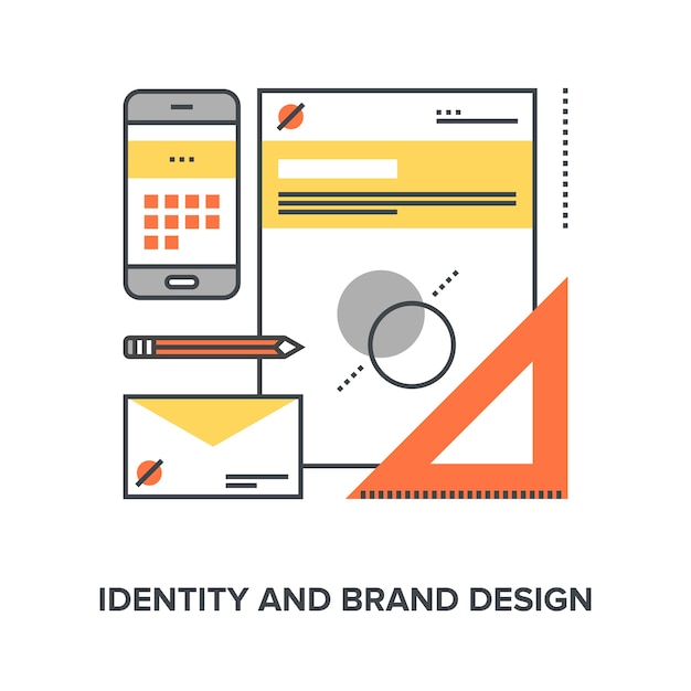 Vector identity and brand design