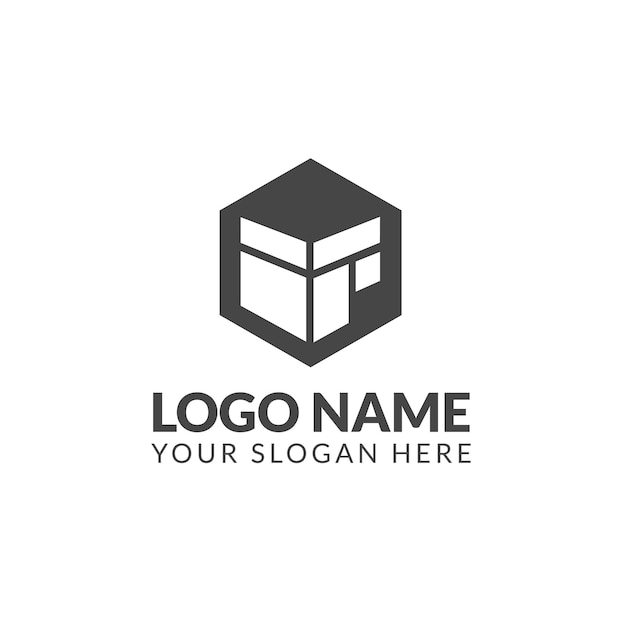 IF Letter And Security Logo Design Template