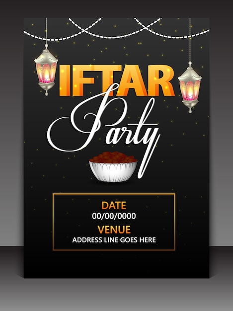 Iftar Party Flyer