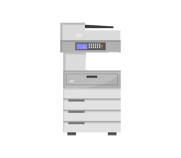 Illustrated copier