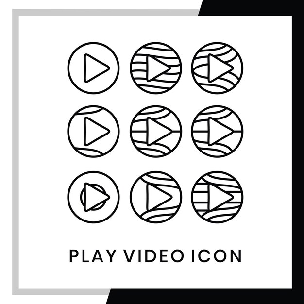 Illustrated image of the play videos