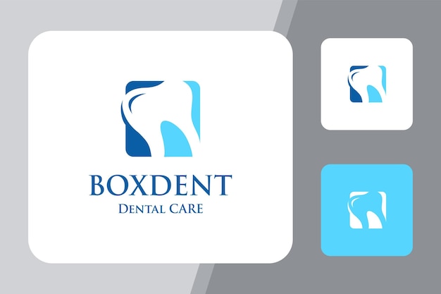 Illustration of abstract teeth markings that are formed modern and clean logo design