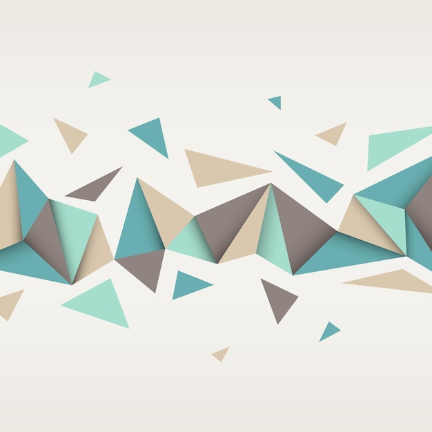 Illustration of abstract texture with triangles