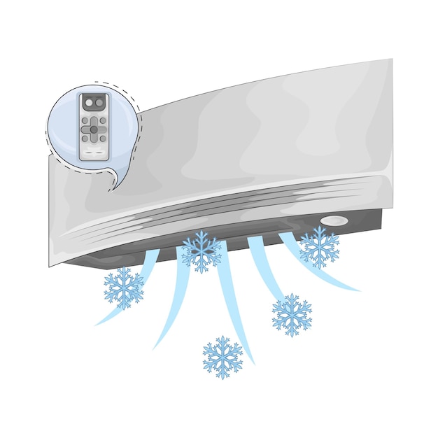 Illustration of air conditioner