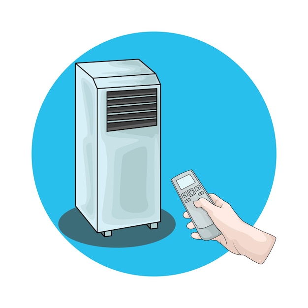 Illustration of air conditioner