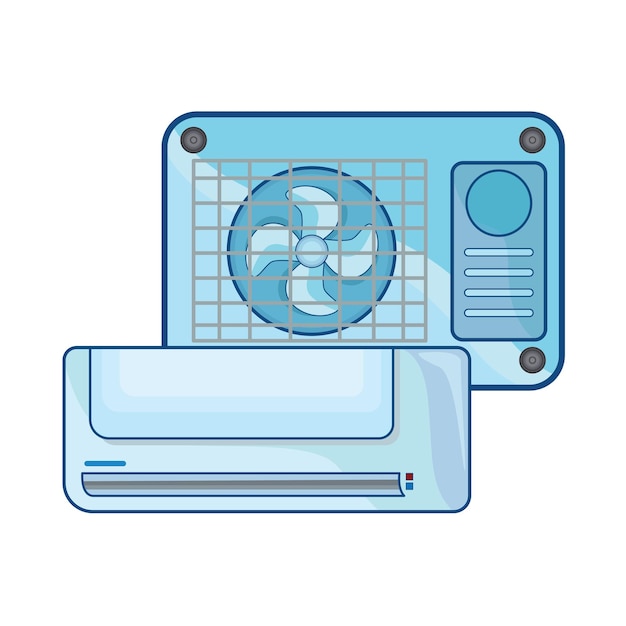 Illustration of air conditioner