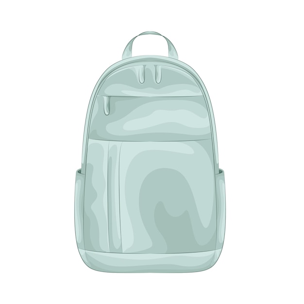 Illustration of backpack