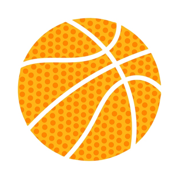 Illustration of Basketball Ball