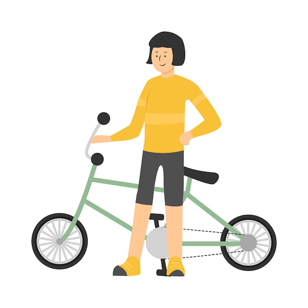 Illustration of bikecycle