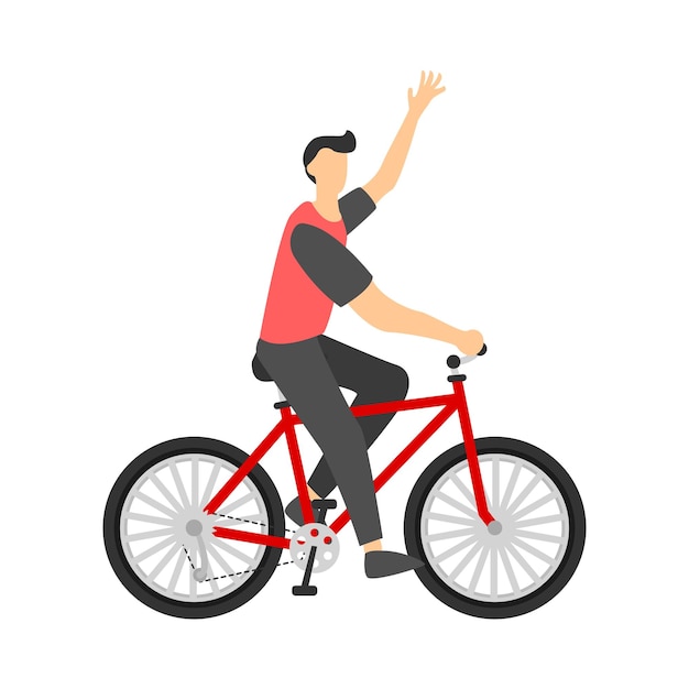 Illustration of bikecycle