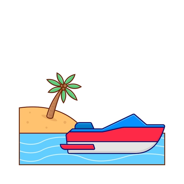 Illustration of boat