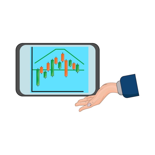 Illustration of candlestick