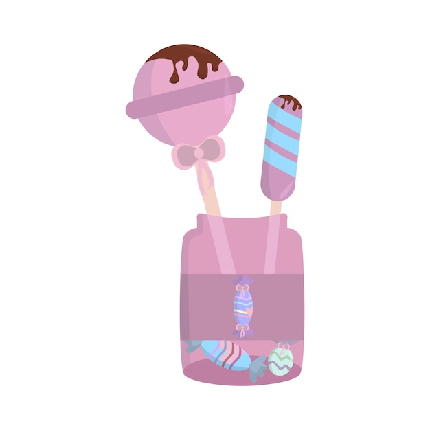 Illustration of candy