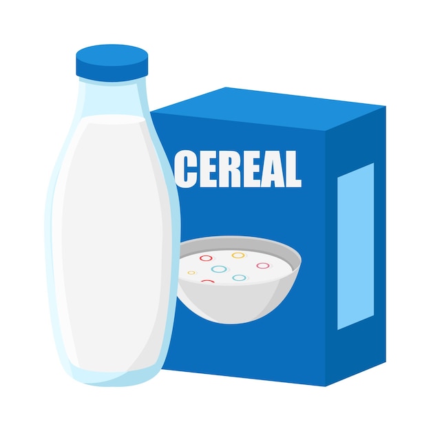 Illustration of cereal