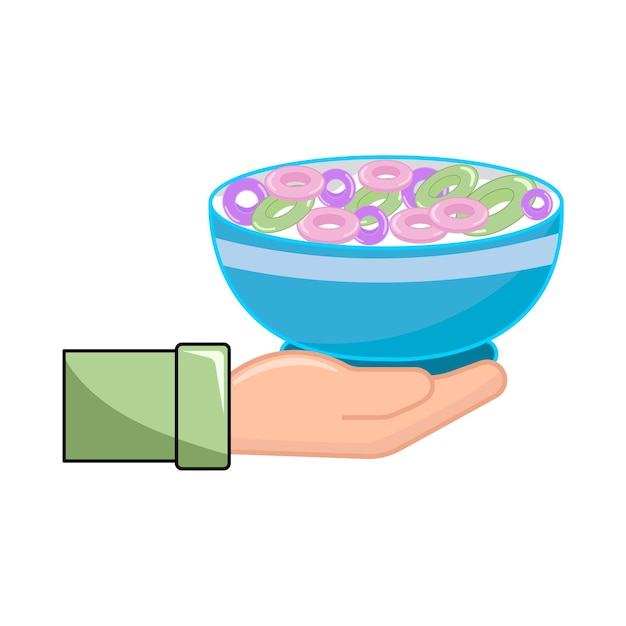 Illustration of cereal