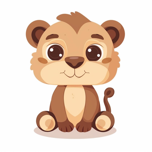 illustration character vector cute animal cartoon happy set design baby graphic funny is