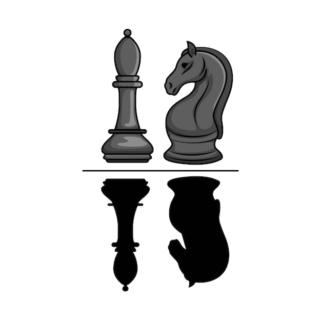 Vector illustration of chess