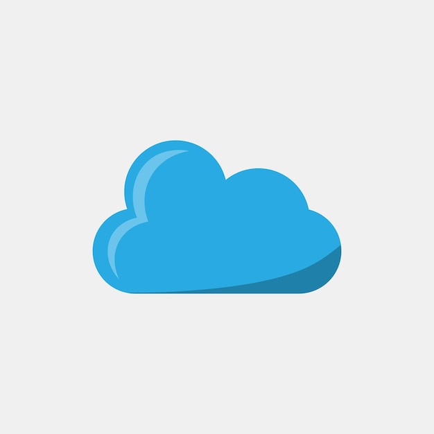 Illustration of cloud icon