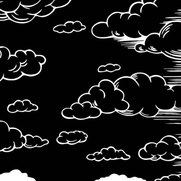 illustration of clouds