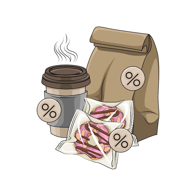 Illustration of coffee