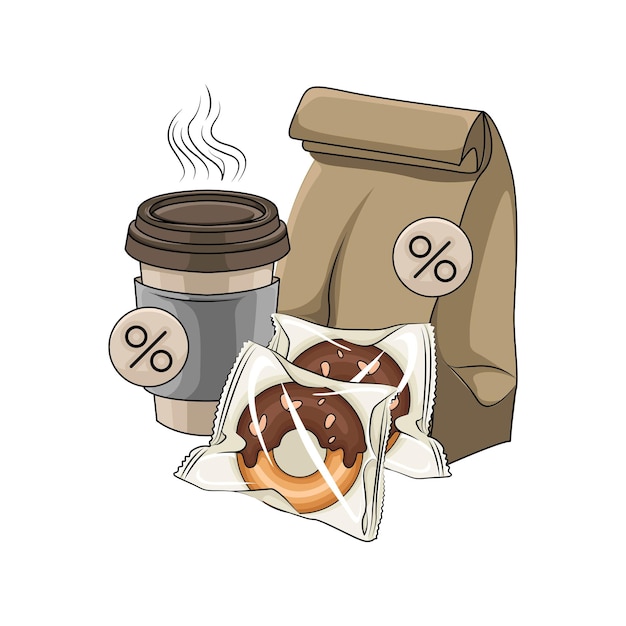 Illustration of coffee