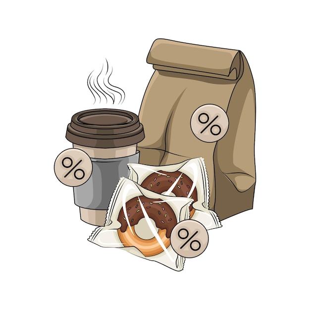 Illustration of coffee