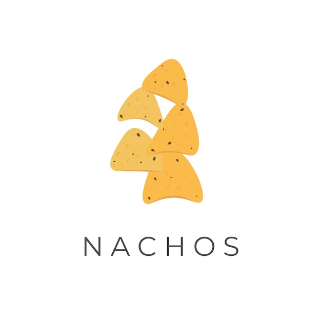 Illustration of Delicious Tortilla Chips Nachos