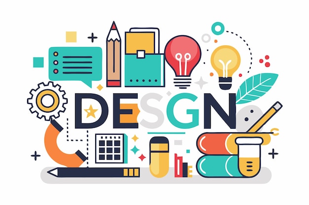 Vector illustration designs inspiration doodle