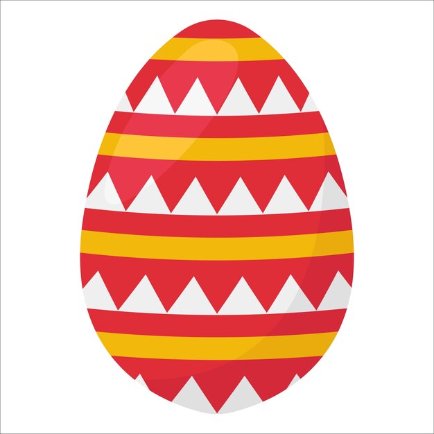 Illustration of easter egg