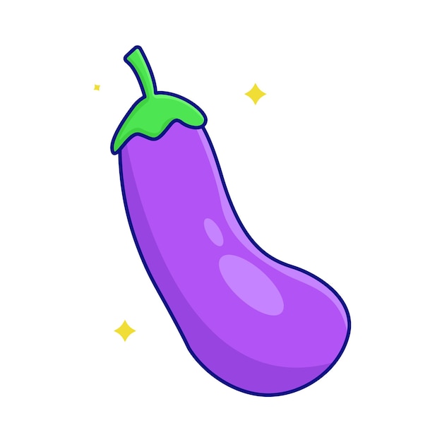 Illustration of eggplant