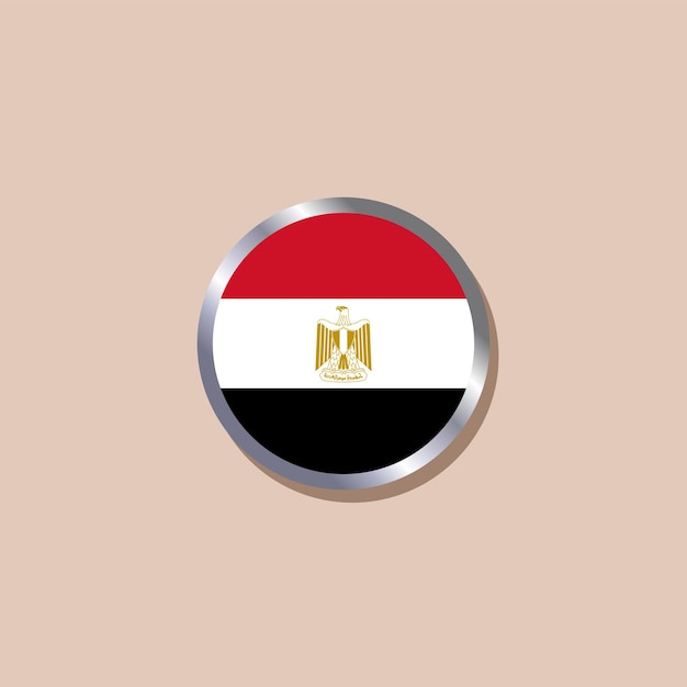 Illustration of Egypt flag Template