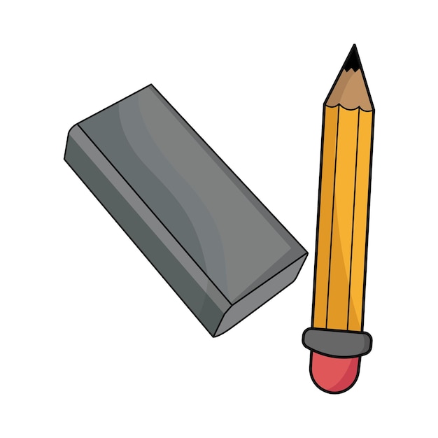 Illustration of eraser