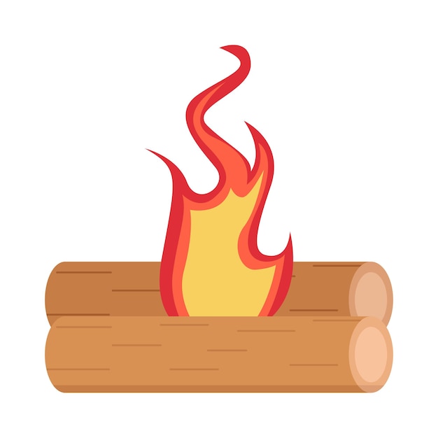 Illustration of fire