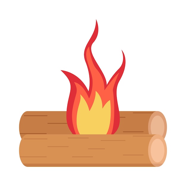 Illustration of fire