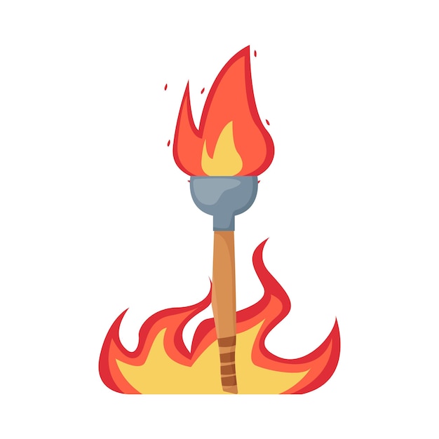 Illustration of fire