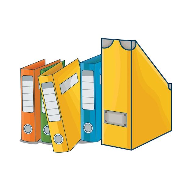 Illustration of folder