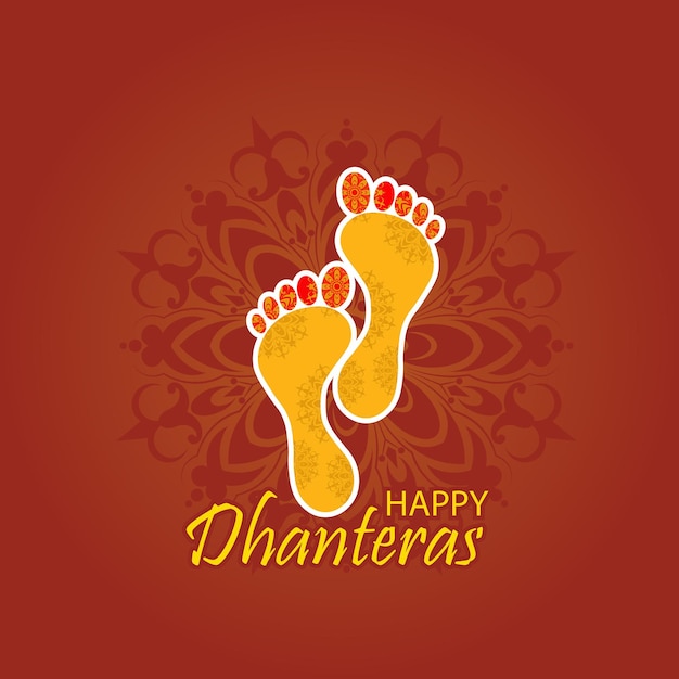 illustration of Gold coin in pot for Dhanteras celebration-Happy Dhanteras. web page, poster and ban