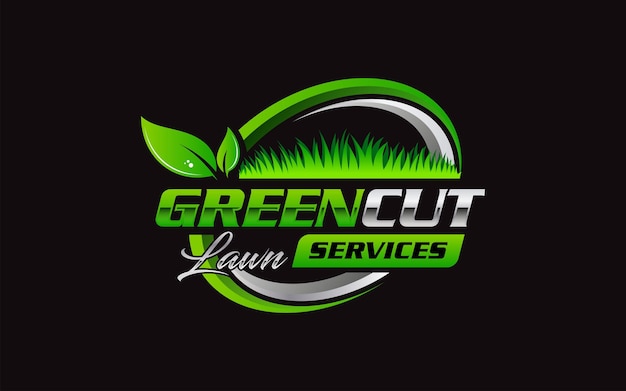 Vector illustration graphic vector of lawn care landscape services grass concept logo design template