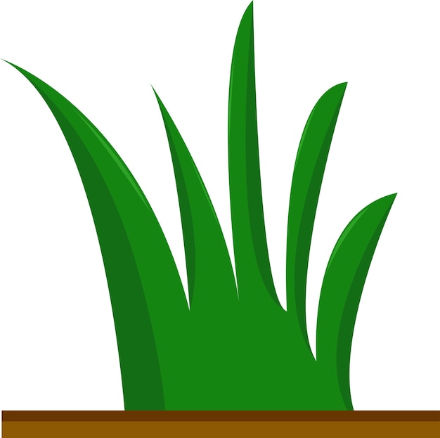 Illustration of grass