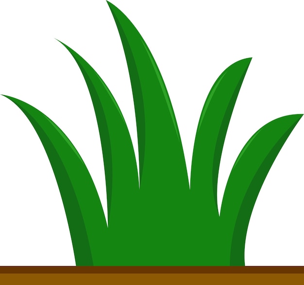 Illustration of grass