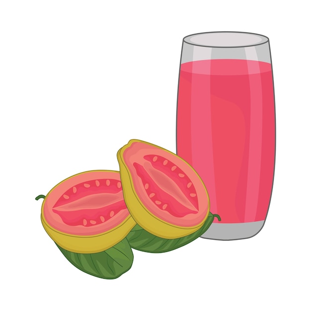 Illustration of guava