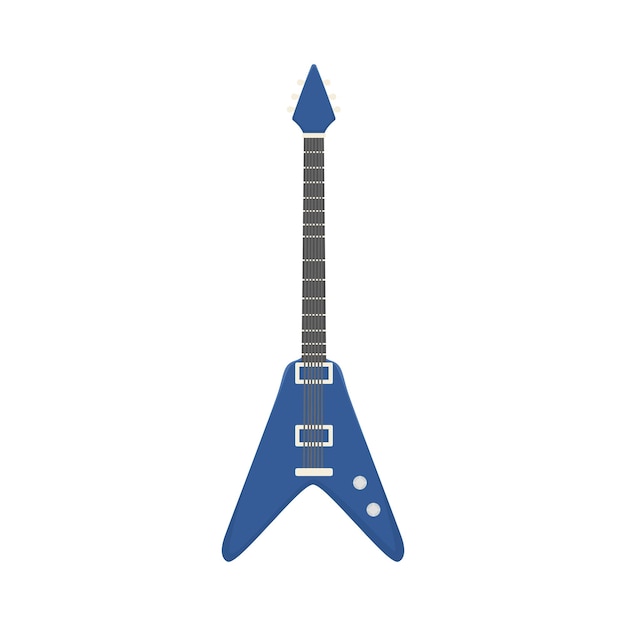 Illustration of guitar